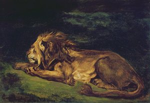 Løven hviler